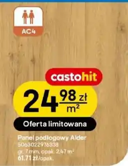 Castorama castohit Panel podłogowy Alder oferta
