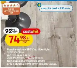 Castorama Panel winylowy SPC Dąb Moonlight oferta