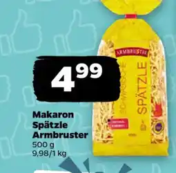 Netto Makaron Spätzle Armbruster oferta