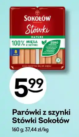 Żabka Parówki z szynki Stówki Sokółów oferta