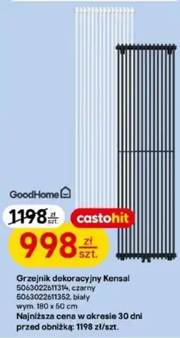 Castorama Grzejnik dekoracyjny Kensal oferta