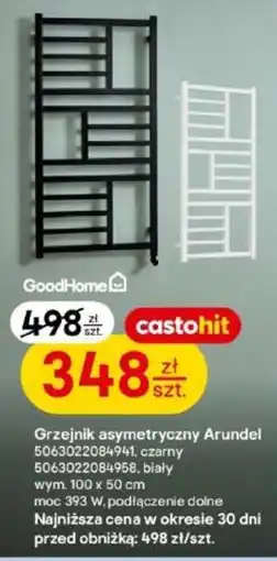Castorama Grzejnik asymetryczny Arundel oferta