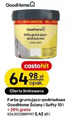Castorama Farba gruntująco-podkładowa GoodHome Ściany i Sufity oferta