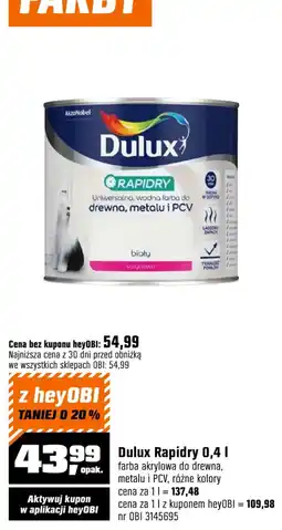 OBI Dulux Rapidry oferta