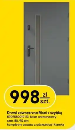 Castorama Drzwi zewnętrzne Risel oferta