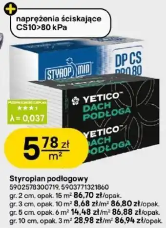 Castorama Styropian podłogowy oferta