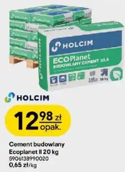 Castorama Cement budowlany Ecoplanet II oferta