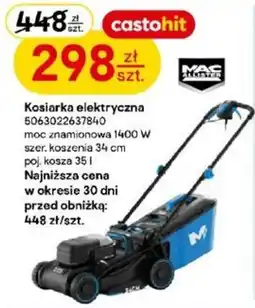 Castorama Kosiarka elektryczna Mac Allister oferta