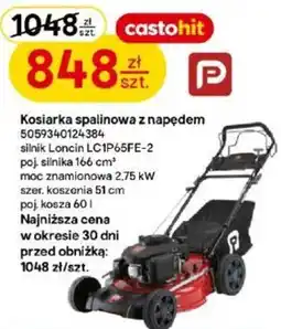 Castorama Kosiarka spalinowa z napędem oferta