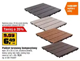 OBI Podest tarasowy kompozytowy oferta