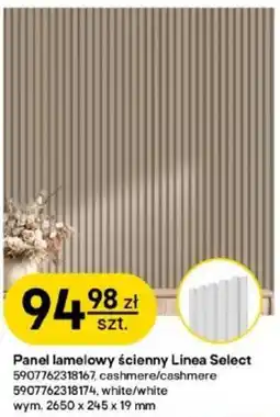 Castorama Panel lamelowy ścienny Linea Select oferta