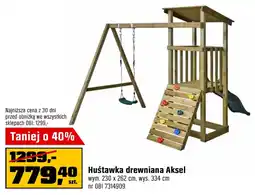 OBI Huśtawka drewniana Aksel oferta