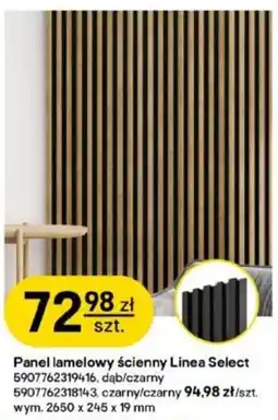 Castorama Panel lamelowy ścienny Linea Select oferta