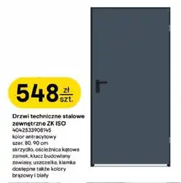 Castorama Drzwi techniczne stalowe ZK ISO oferta