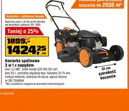 OBI Kosiarka spalinowa 3 w 1 z napędem oferta