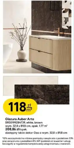 Castorama Glazura Auber Arte oferta