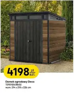 Castorama Domek ogrodowy Deco oferta