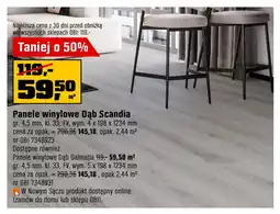 OBI Panele winylowe Dąb Scandia oferta