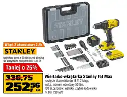 OBI Wiertarko-wkrętarka Stanley Fat Max oferta