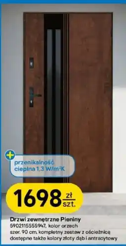 Castorama Drzwi zewnętrzne Pieniny oferta