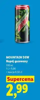 Lidl Mountain Dew oferta