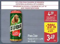 ALDI Piwo ŻUBR oferta
