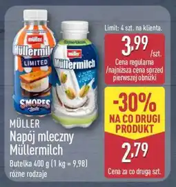 ALDI MÜLLER Napój mleczny Müllermilch oferta