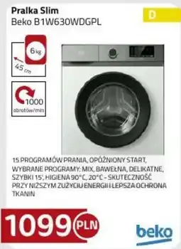 Kakto Prałka Slim Beko B1W630WDGPL oferta