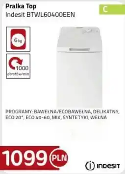 Kakto Pralka Top Indesit BTWL60400EEN oferta