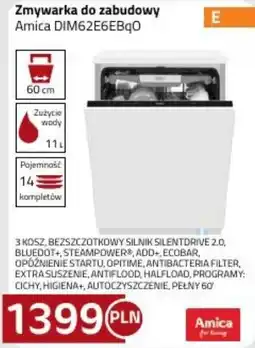 Kakto Zmywarka do zabudowy Amica DIM62E6EBq0 oferta