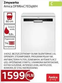 Kakto Zmywarka Amica DFM64C7EOqWH oferta