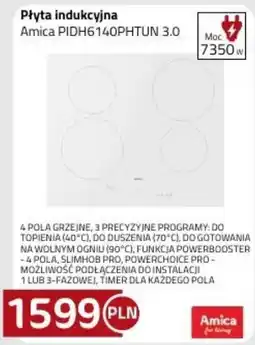 Kakto Płyta indukcyjna Amica PIDH6140PHTUN 3.0 oferta