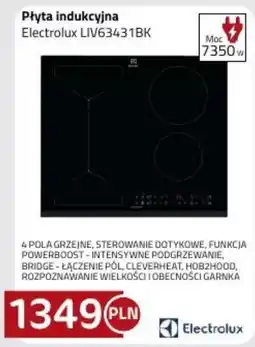 Kakto Płyta indukcyjna Electrolux LIV63431BK oferta