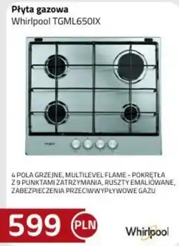 Kakto Płyta gazowa Whirlpool TGML650IX oferta
