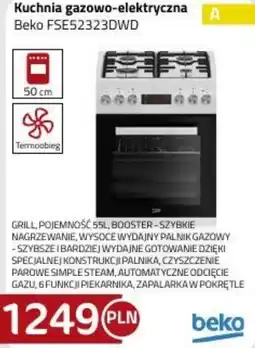 Kakto Kuchnia gazowo-elektryczna Beko FSE52323DWD oferta