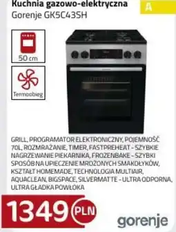 Kakto Kuchnia gazowo-elektryczna Gorenje GK5C43SH oferta
