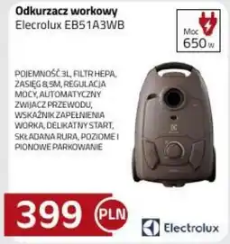 Kakto Odkurzacz workowy Electrolux EB51A3WB oferta