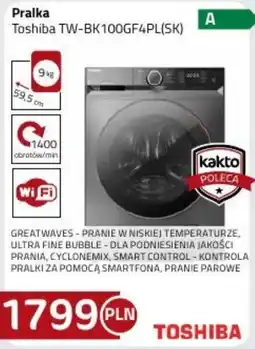 Kakto Pralka Toshiba TW-BK100GF4PL(SK) oferta