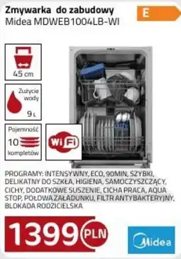 Kakto Zmywarka do zabudowy Midea MDWEB1004LB-WI oferta