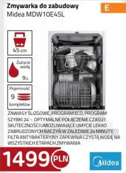 Kakto Zmywarka do zabudowy Midea MDW10E4SL oferta