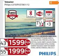 Kakto Televizor Philips 43/55PUS7061/12 oferta
