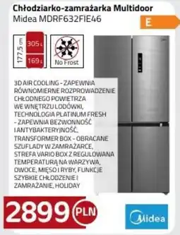 Kakto Chłodziarko-zamrażarka Multidoor Midea MDRF632FIE46 oferta