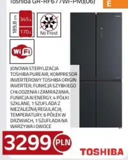 Kakto Chłodnica Toshiba GR-RF677/WI-PM(J06) oferta