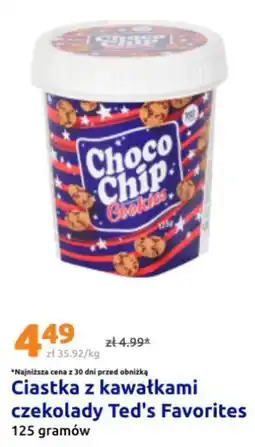 Action Ciastka z kawałkami czekolady Ted's Favorites oferta