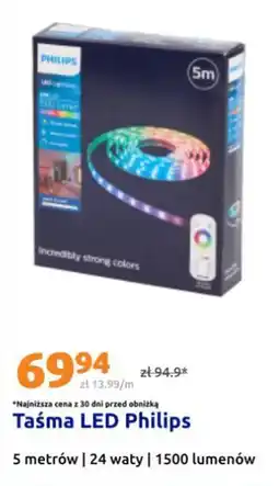 Action Taśma LED Philips oferta