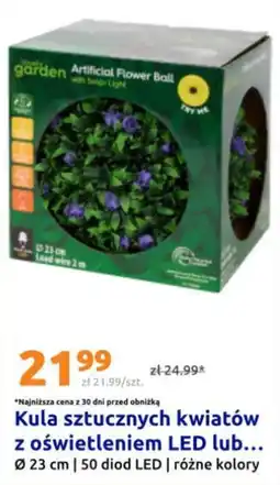 Action lovely garden Artificial Flower Ball oferta