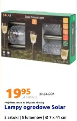 Action Lampy ogrodowe Solar oferta
