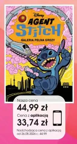 Świat Książki Disney Agent Stitch Galeria Pełna Grozy oferta