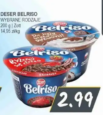Słoneczko Deser Belriso Zott oferta