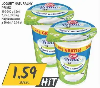 Słoneczko Jogurt naturalny Primo oferta